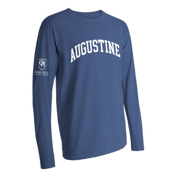 Comfort colors Garment Dyed Heavyweight Long Sleeve T-Shirt - Printed Logos Thumbnail