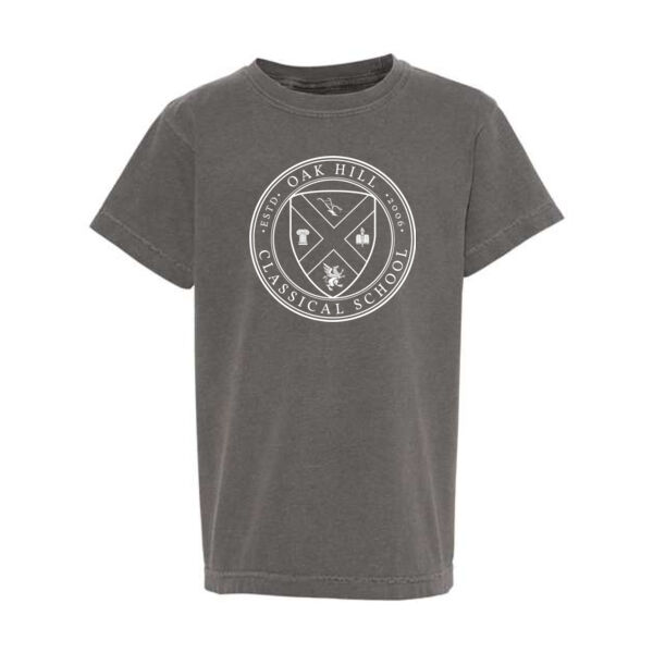 Comfort Colors Garment Dyed Youth Heavyweight T-Shirt - Printed Logo Thumbnail