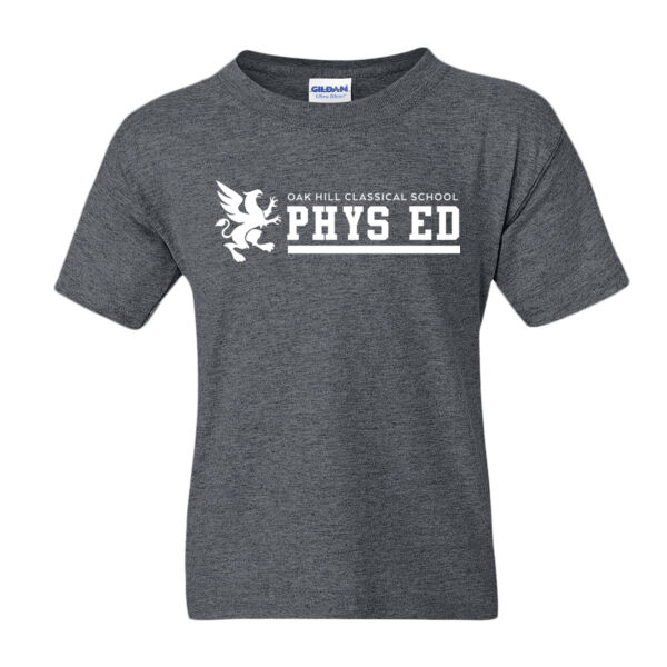 **CLOSEOUT ITEM** DryBlend Youth 50/50 T-Shirt - Printed Logo Thumbnail
