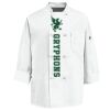 Eight Knot Button Chef Coat with Thermometer Pocket Thumbnail