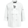 Eight Knot Button Chef Coat with Thermometer Pocket Thumbnail