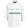 Eight Knot Button Chef Coat with Thermometer Pocket Thumbnail