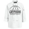 Eight Knot Button Chef Coat with Thermometer Pocket Thumbnail