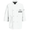 Eight Pearl Button Chef Coat with Thermometer Pocket Thumbnail