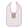 Infant Contrast Trim Premium Jersey Bib Thumbnail