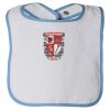 Infant Contrast Trim Terry Bib Thumbnail