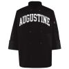 Ten Pearl Button Black Chef Coat Thumbnail