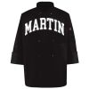 Ten Pearl Button Black Chef Coat Thumbnail